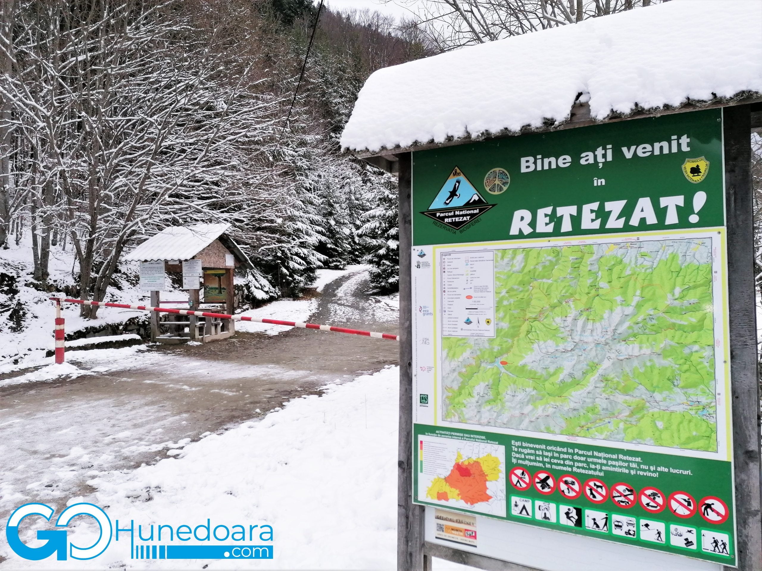 Gura Apelor Dam - enchanting landscape at one of the entrance gates to the Retezat National Park