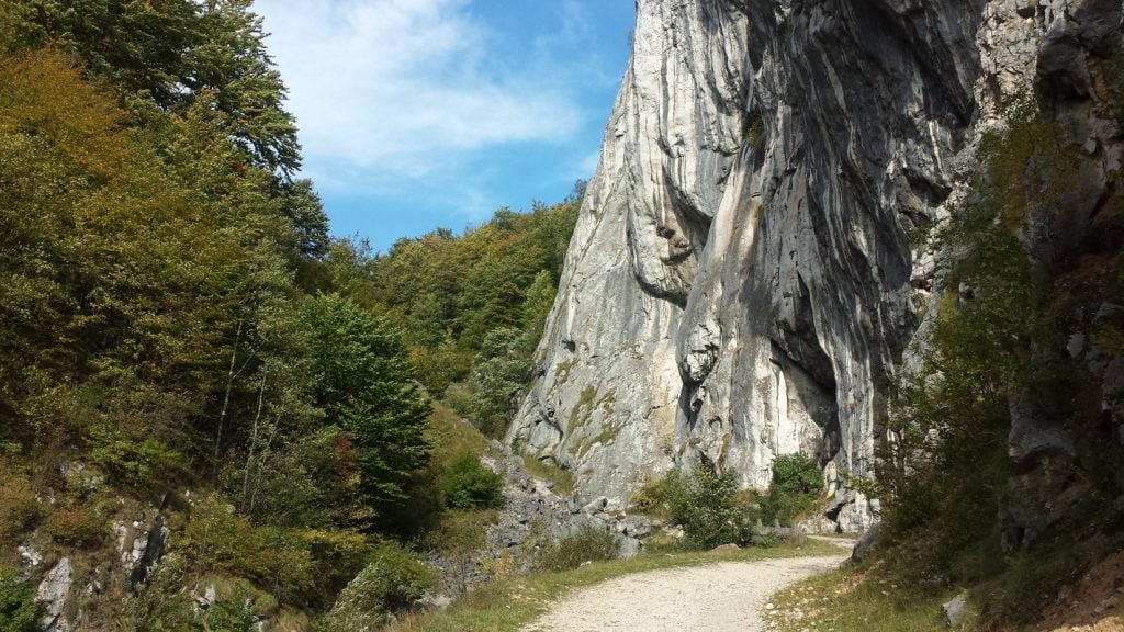 cheile crivadiei din Parcul Natural Grădiștea Muncelului-Cioclovina 