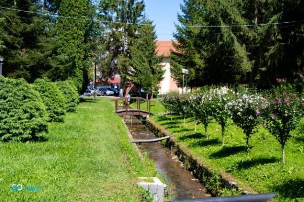 parcul din statiunea geoagiu bai